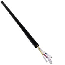 90cm Briar Ceiling Fan Downrod with Wiring Loom